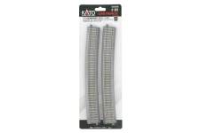 KATO-Lemke K2-331 - H0 - Gleis Betonschwellen, gebogen R 1606 mm 11,25°